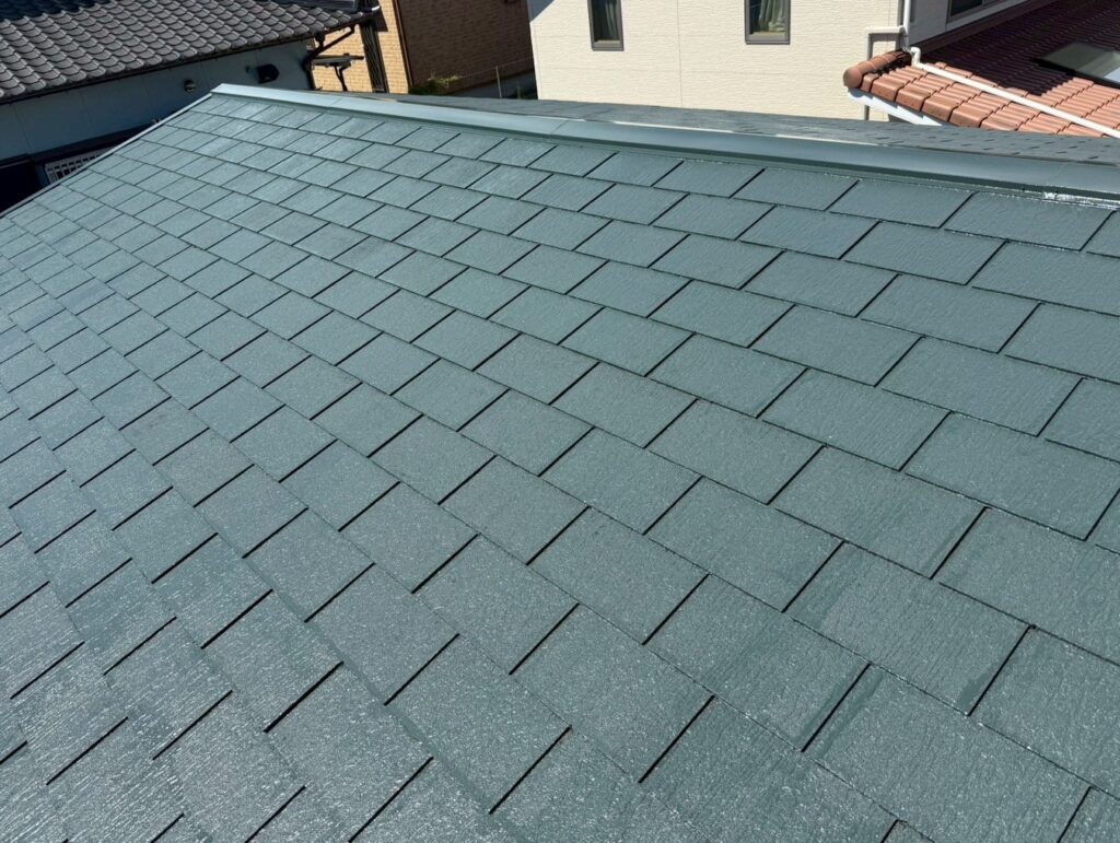 小倉南区　E様邸　屋根完工 (1)